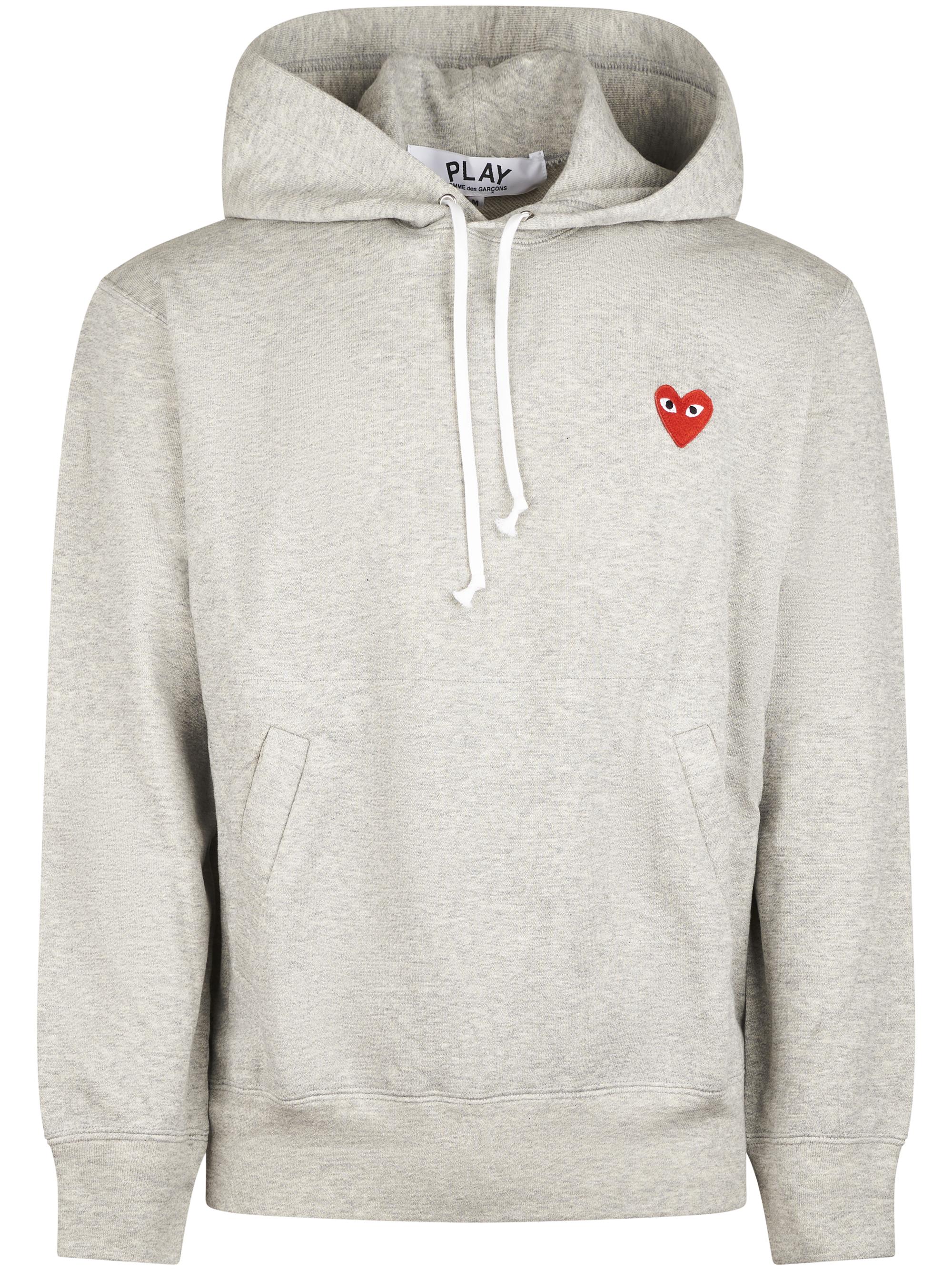 SWEATSHIRT RED EMBLEM RED HEART