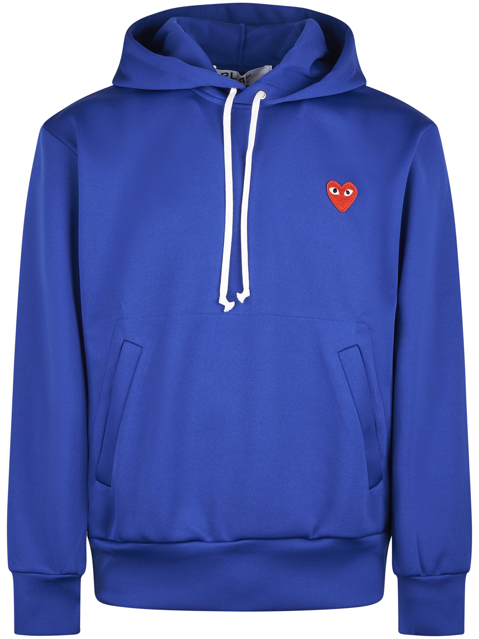 SWEATSHIRT RED EMBLEM RED HEART