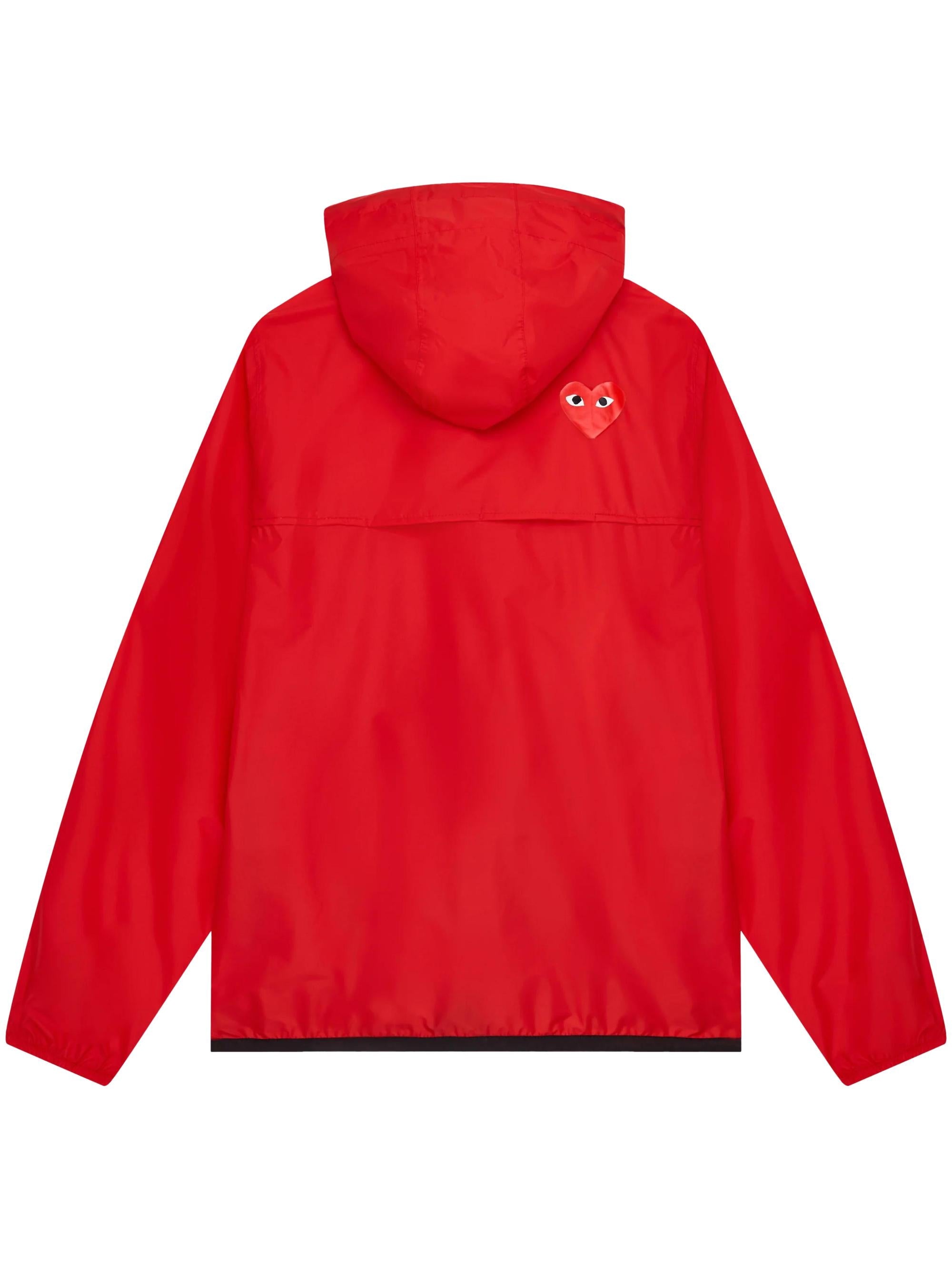 KWAY FULL ZIP JACKET RED EMBLEM