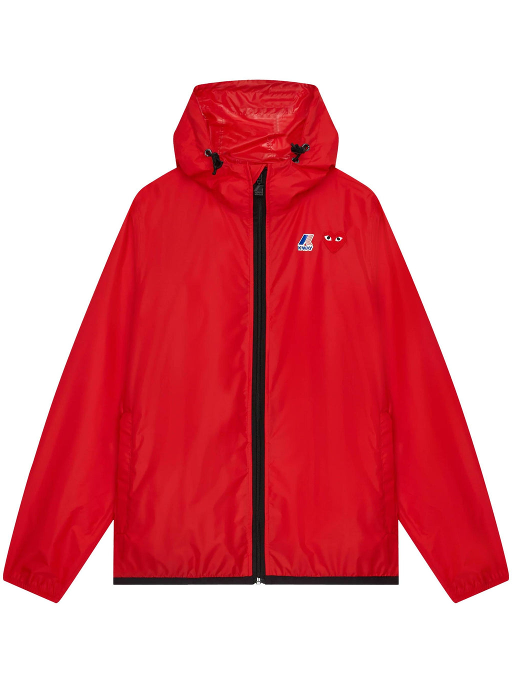 KWAY FULL ZIP JACKET RED EMBLEM
