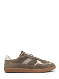 TB490 RIFE TAUPE LEATHER SNEAKERS